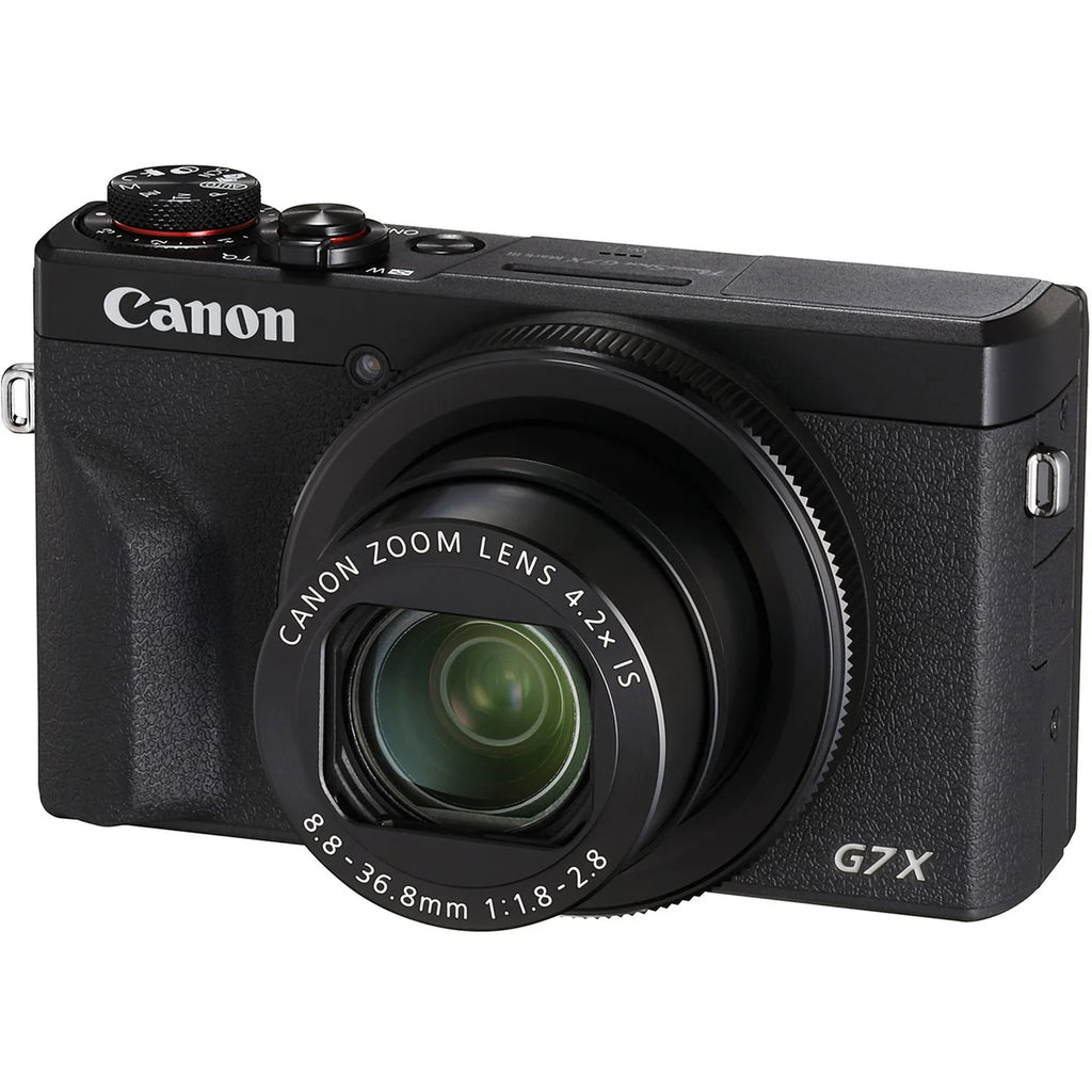 Canon G7X Mark III Digital Camera – 4K Vlogging, 20.1MP, Wi-Fi Bluetooth | Best Compact Camera for YouTubers & Vloggers