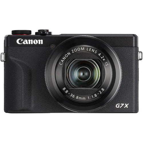 Canon G7X Mark III Digital Camera – 4K Vlogging, 20.1MP, Wi-Fi Bluetooth | Best Compact Camera for YouTubers & Vloggers