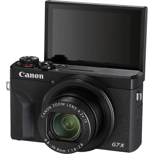 Canon G7X Mark III Digital Camera – 4K Vlogging, 20.1MP, Wi-Fi Bluetooth | Best Compact Camera for YouTubers & Vloggers