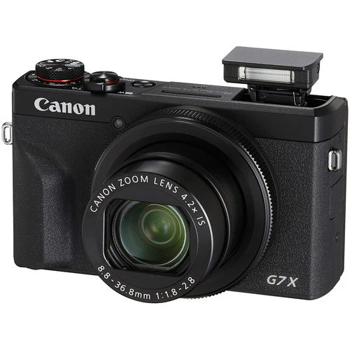 Canon G7X Mark III Digital Camera – 4K Vlogging, 20.1MP, Wi-Fi Bluetooth | Best Compact Camera for YouTubers & Vloggers