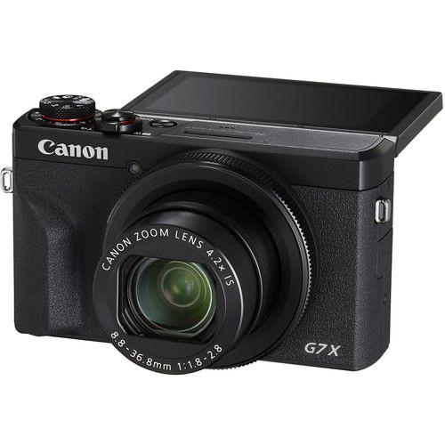 Canon G7X Mark III Digital Camera – 4K Vlogging, 20.1MP, Wi-Fi Bluetooth | Best Compact Camera for YouTubers & Vloggers